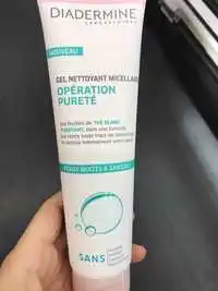 DIADERMINE - Opération pureté - Gel nettoyant micellaire