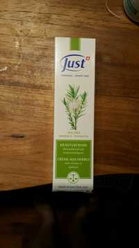 JUST - Crème aux herbes - Anti-irritant et apaisant