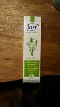 JUST - Crème aux herbes - Anti-irritant et apaisant