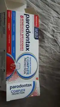 PARODONTAX - Dentifrice quotidien au fluor - 8 bénéfices spécifiques