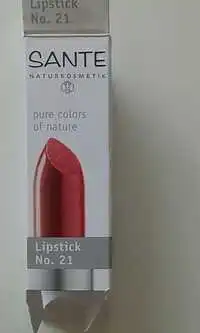 SANTE NATURKOSMETIK - Lipstick No. 21