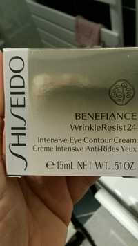 SHISEIDO - Benefiance wrinkle Resist24 - Crème Intensive anti-rides yeux