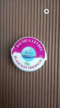 BAINS DE ST THOMAS - Baume à lèvres au plancton thermal