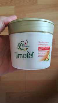 TIMOTEI - Nutrition intense - Masque nourrissant à l'huile d'avocat