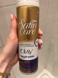 GILLETTE - Satin care - Olay violet swirl shave gel 
