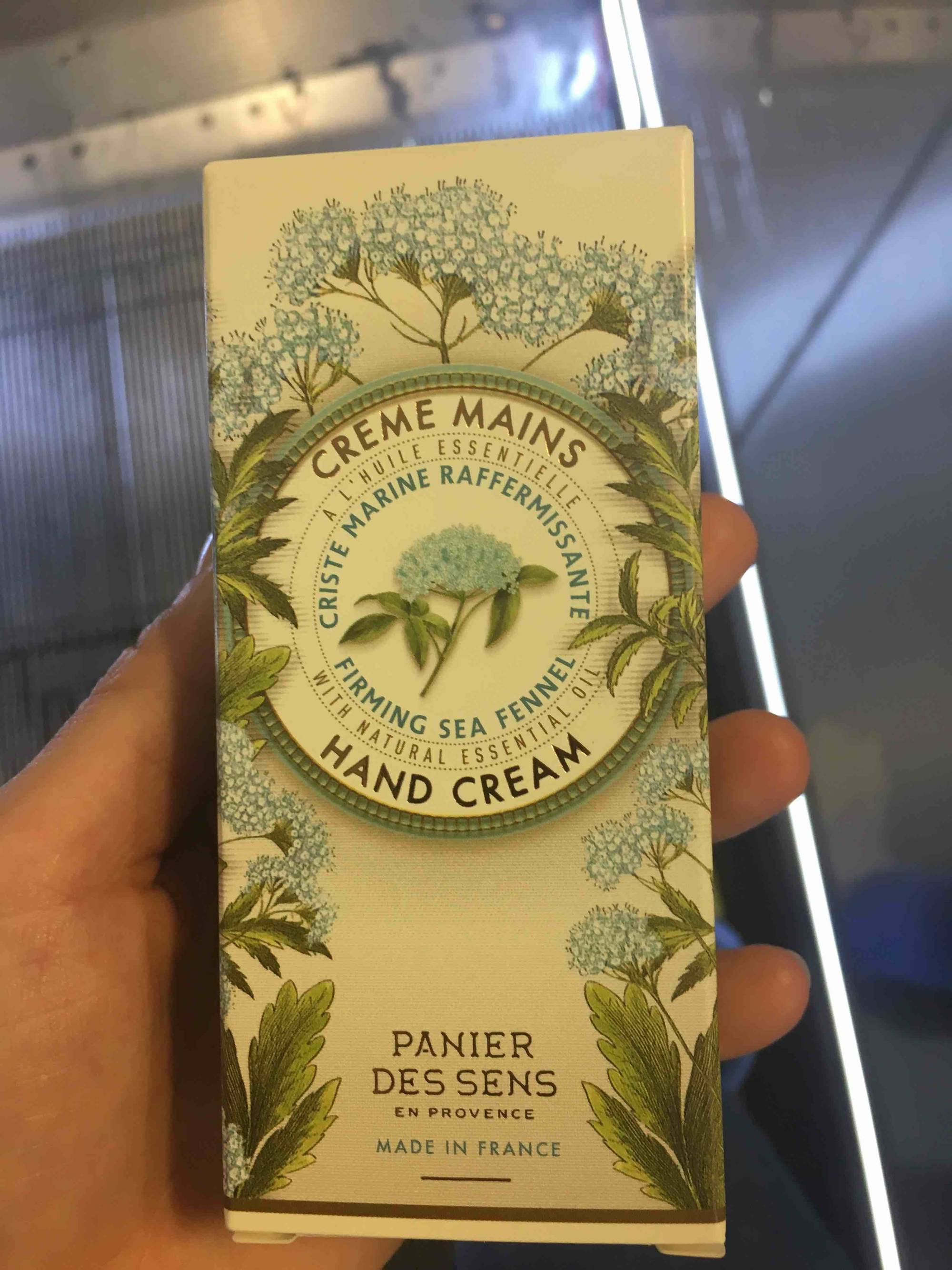 PANIER DES SENS - Crème mains 