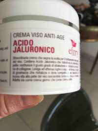 EFORY - Acido jaluronico - Crema viso anti-âge