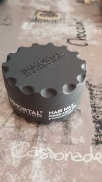 IMMORTAL - Men power system - Hair wax