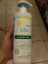 KLORANE - Bébé - Lait de toilette calendula
