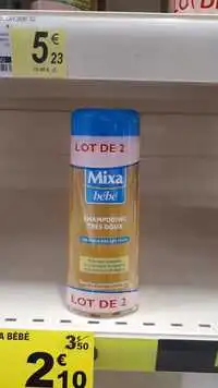 MIXA - Bébé - Shampooing très doux