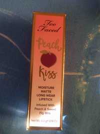 TOO FACED - Peach kiss - Moisture matte long wear lipstick