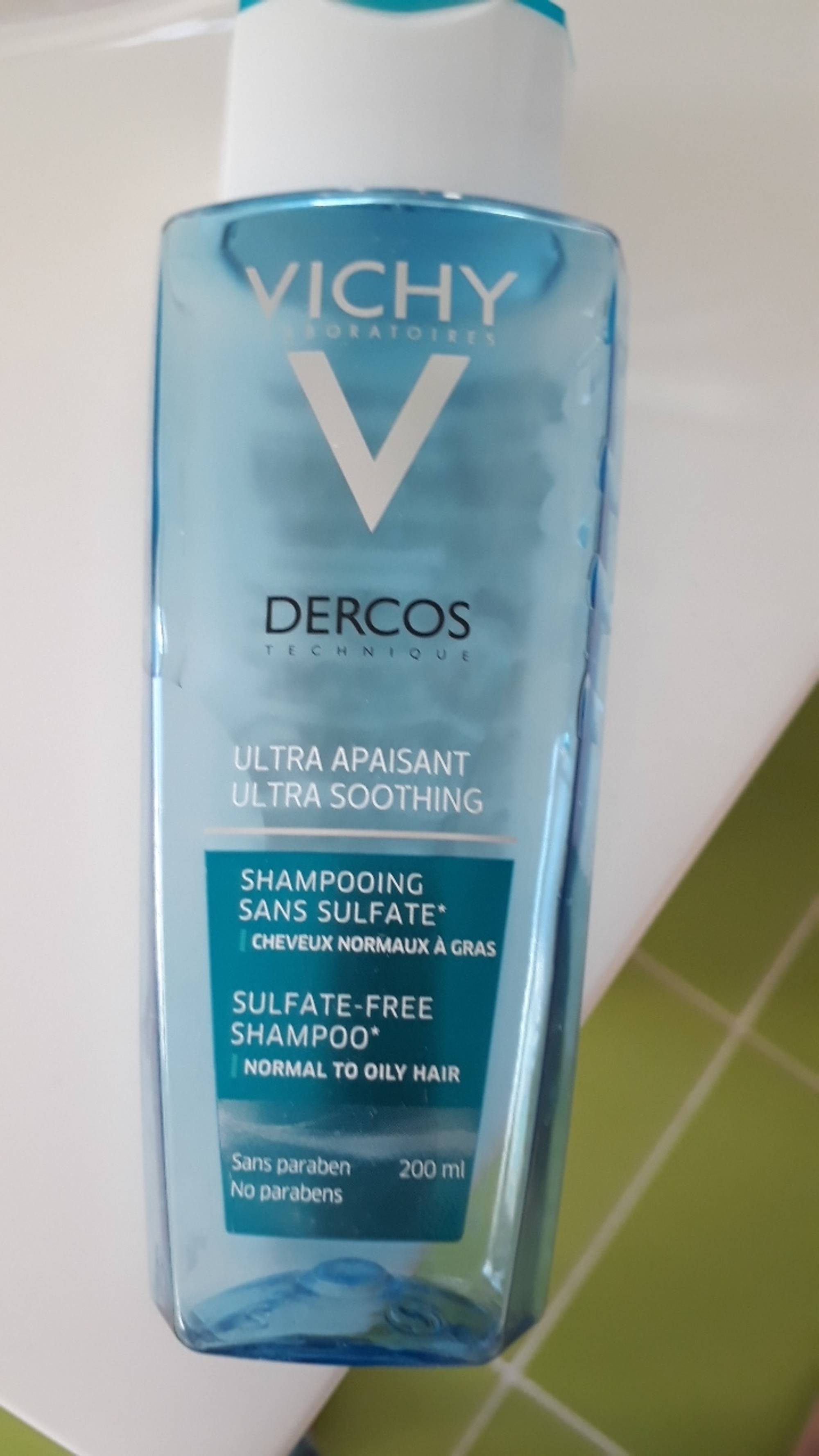 VICHY - Dercos Ultra apaisant - Shampooing sans sulfate