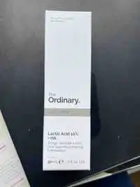 THE ORDINARY - Lactic acid 10% +HA