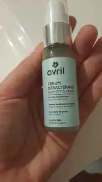 AVRIL - Sérum désaltérant à l'acide hyaluronique bio