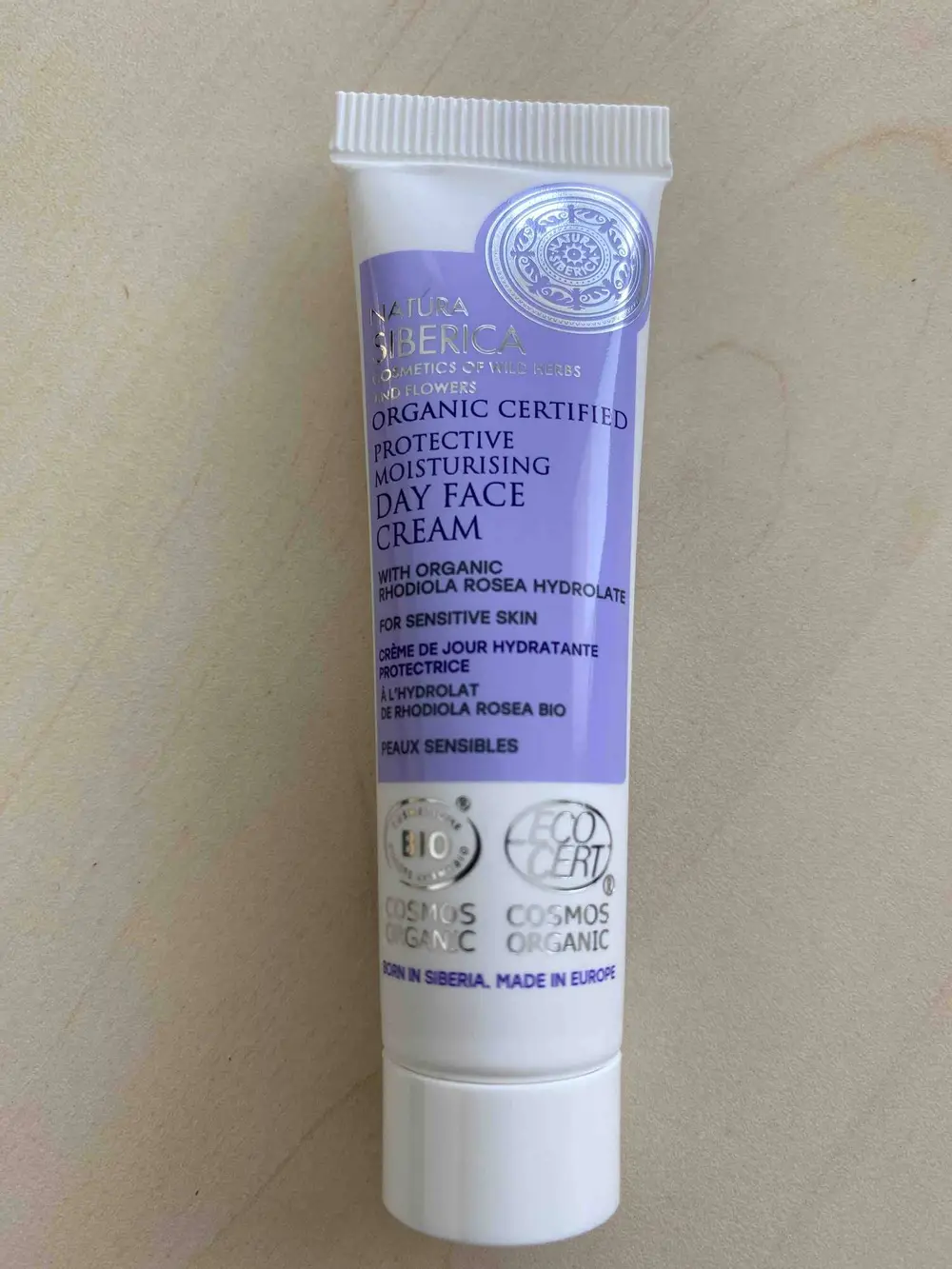 NATURA SIBERICA - Crème de jour hydratante protectrice bio