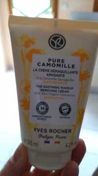 YVES ROCHER - Pure camomille - La crème démaquillante apaisante