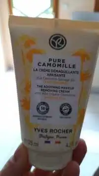 YVES ROCHER - Pure camomille - La crème démaquillante apaisante