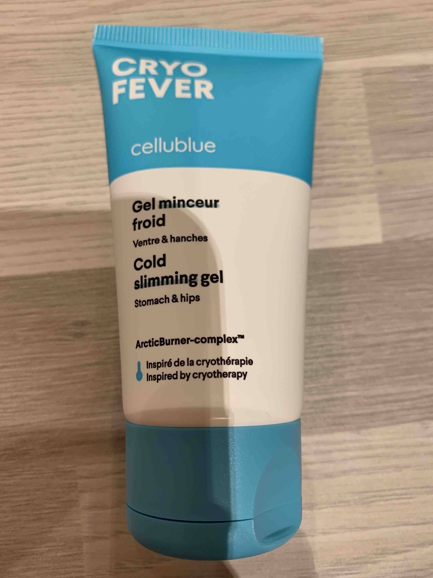CELLUBLUE - Cryo fever - Gel minceur froid
