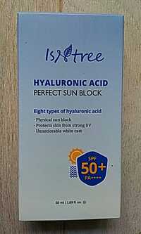 ISNTREE - Hyaluronic acid perfect sun block SPF 50+
