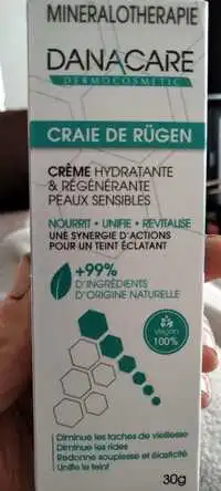 DANACARE - Craie de rügen - Crème hydratante
