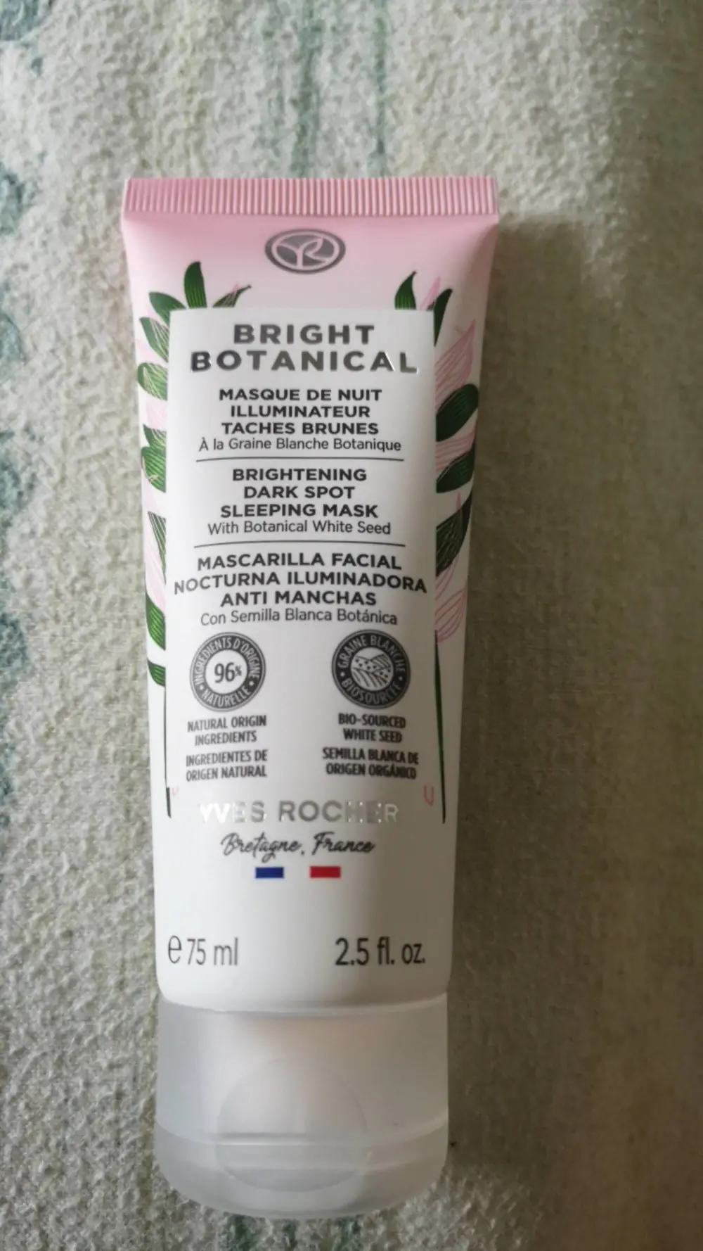 YVES ROCHER - Bright botanical - Masque de nuit illuminateur tâches brunes