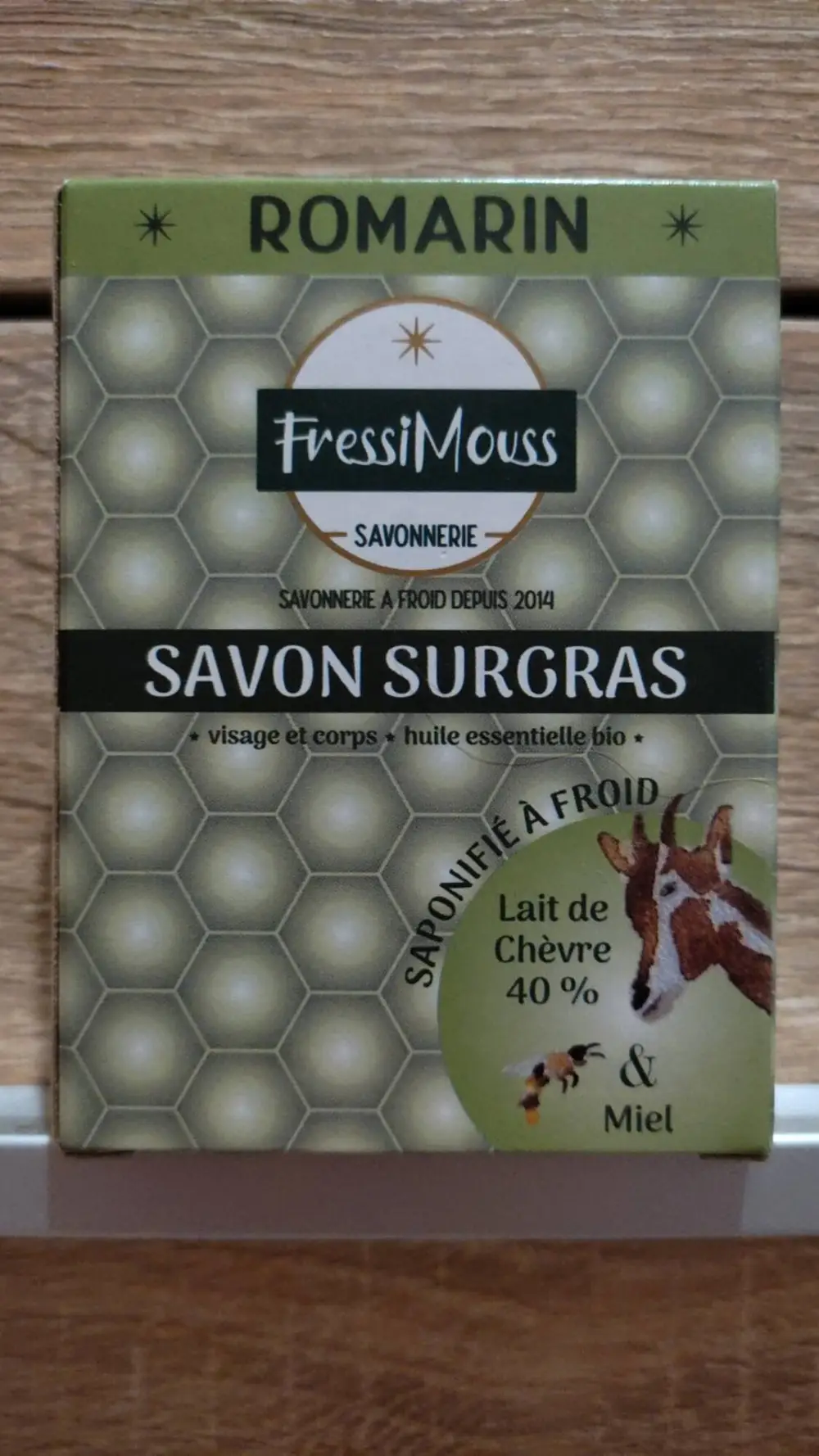 FRESSIMOUSS - Romarin - Savon surgras