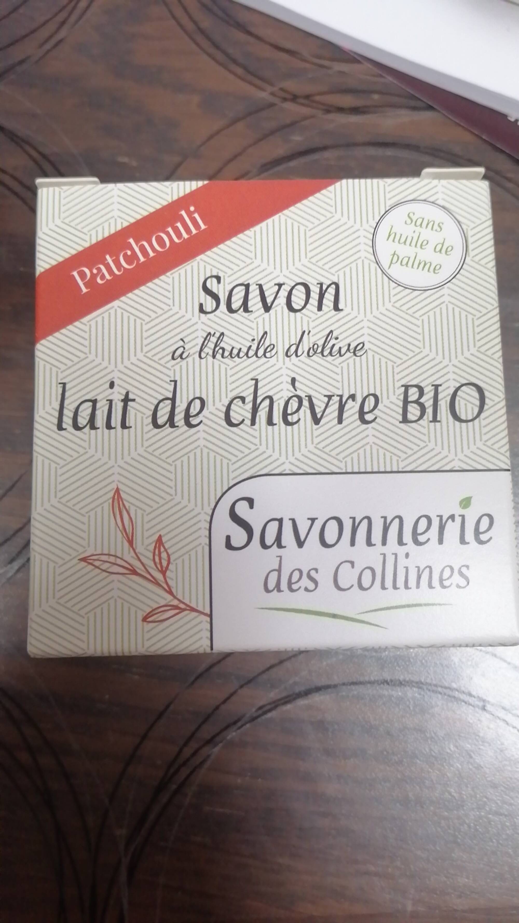 SAVONNERIE DES COLLINES - Patchouli - Savon lait de chèvre bio
