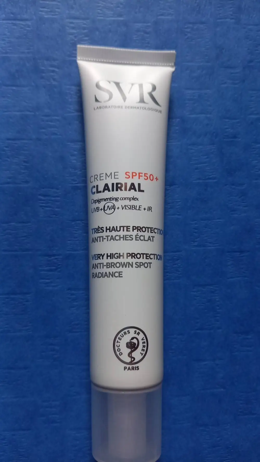 SVR - Crème clairial spf50+ anti-tâches éclat