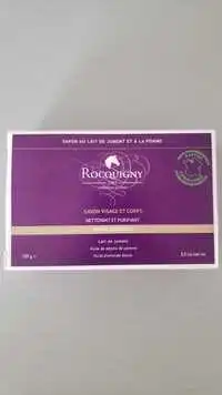 ROCQUIGNY - Savon au lait de jument et à la pomme