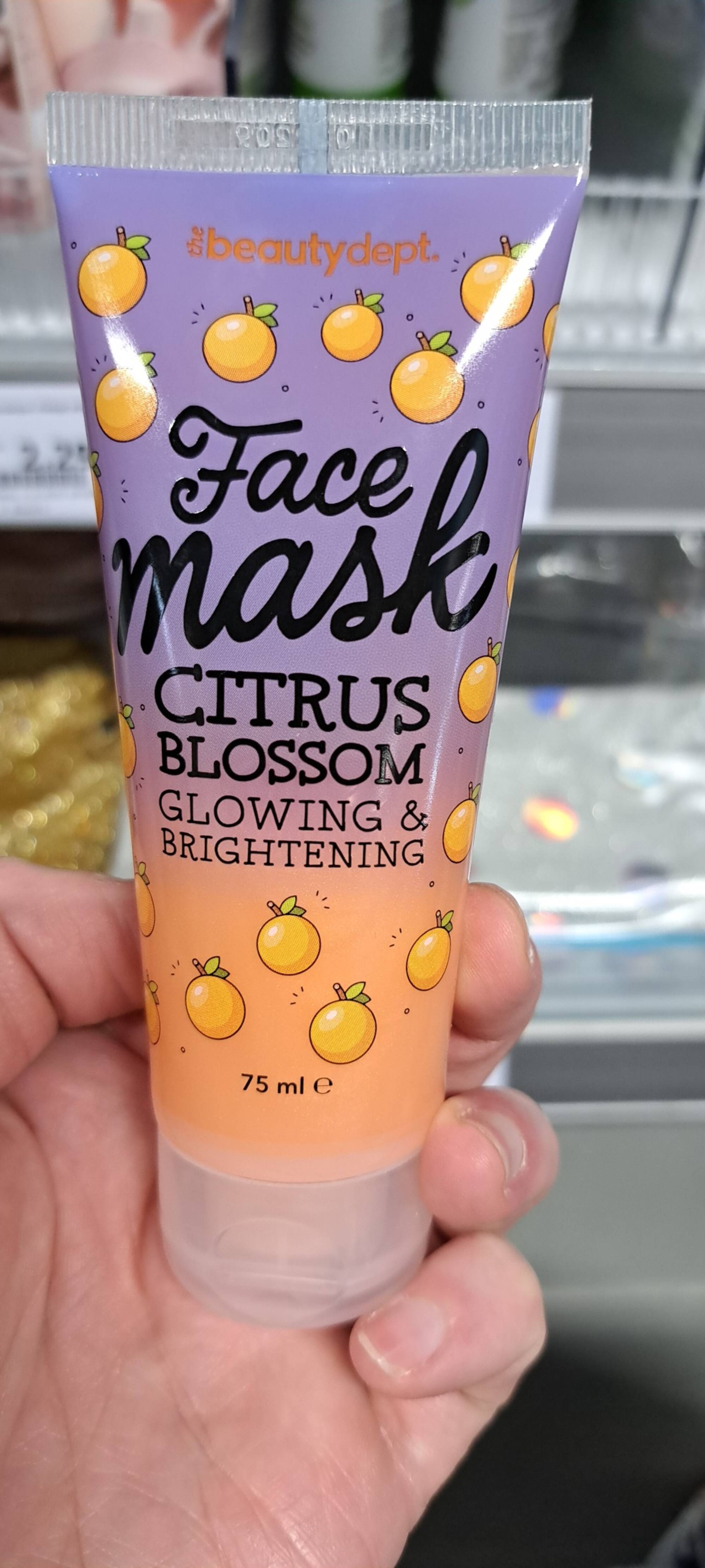 THE BEAUTY DEPT - Citrus blossom - Face mask