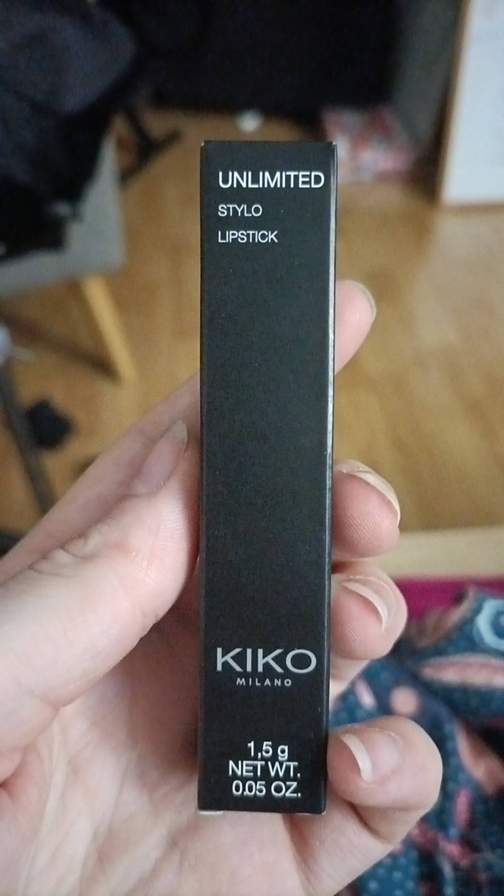 KIKO MILANO - Unlimited - Stylo lipstick