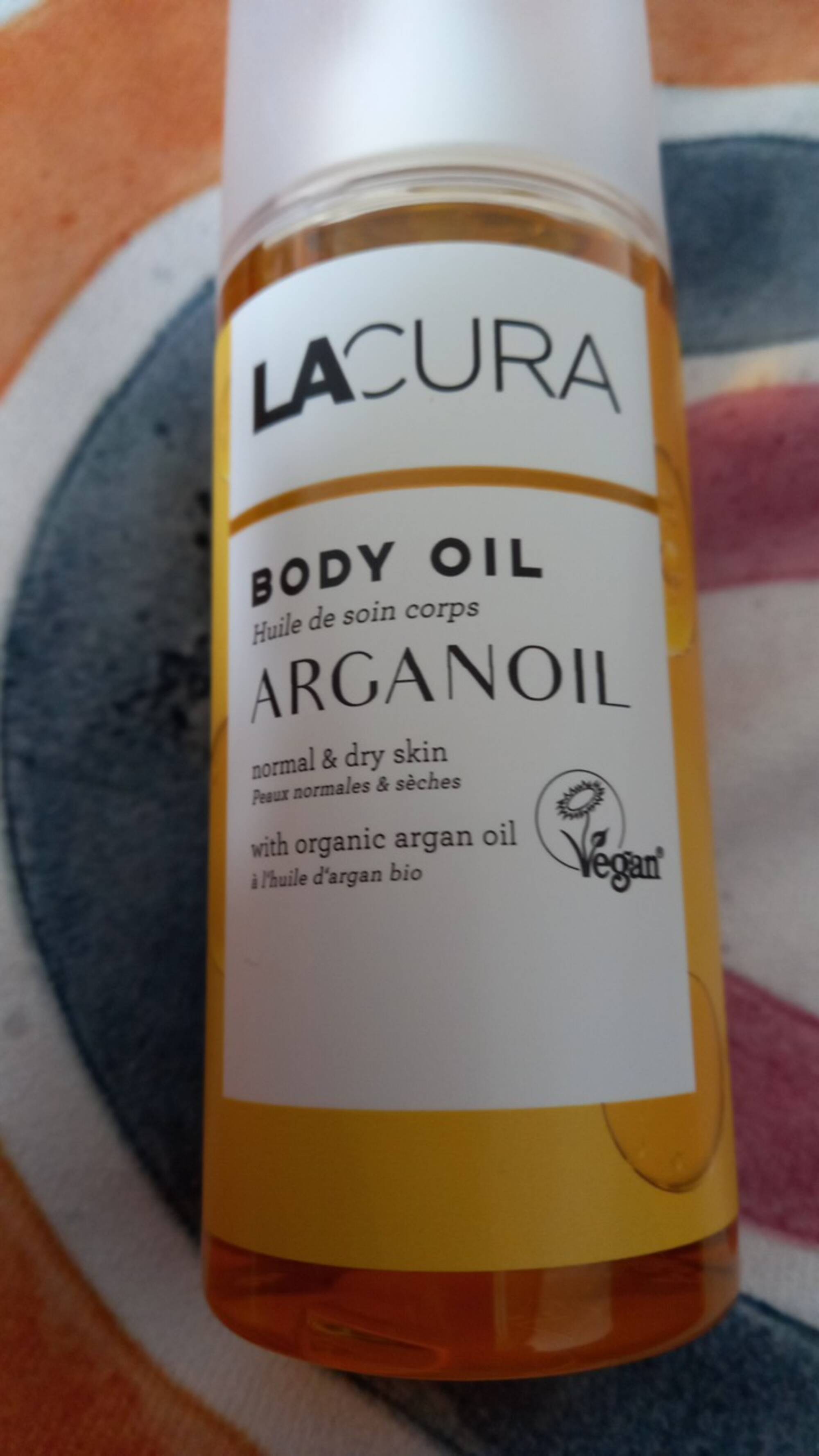 LACURA - Argan oil - Huile de soin corps