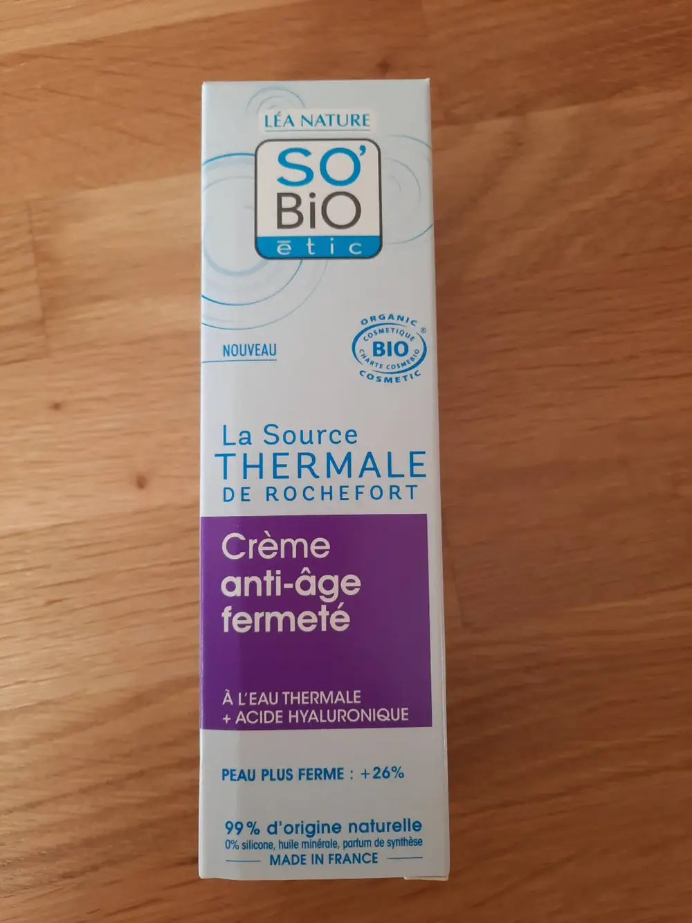 SO'BIO ÉTIC - Crème anti-âge fermeté