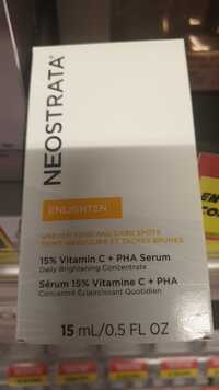 NEOSTRATA - Enlighten - Sérum 15% vitamin C + PHA