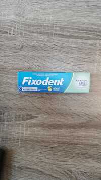 FIXODENT - Fixation extra forte - Crème adhésive pour prothèses dentaires 