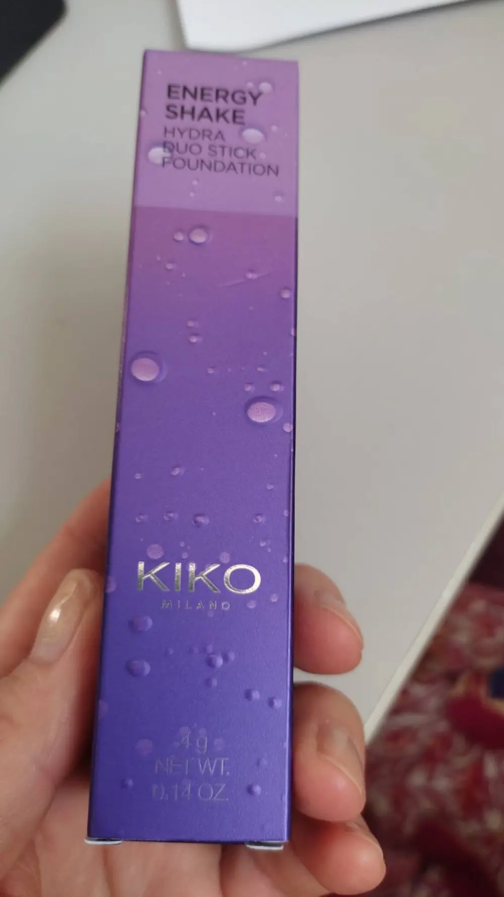 KIKO - Energy shake - Hydra duo stick foundation