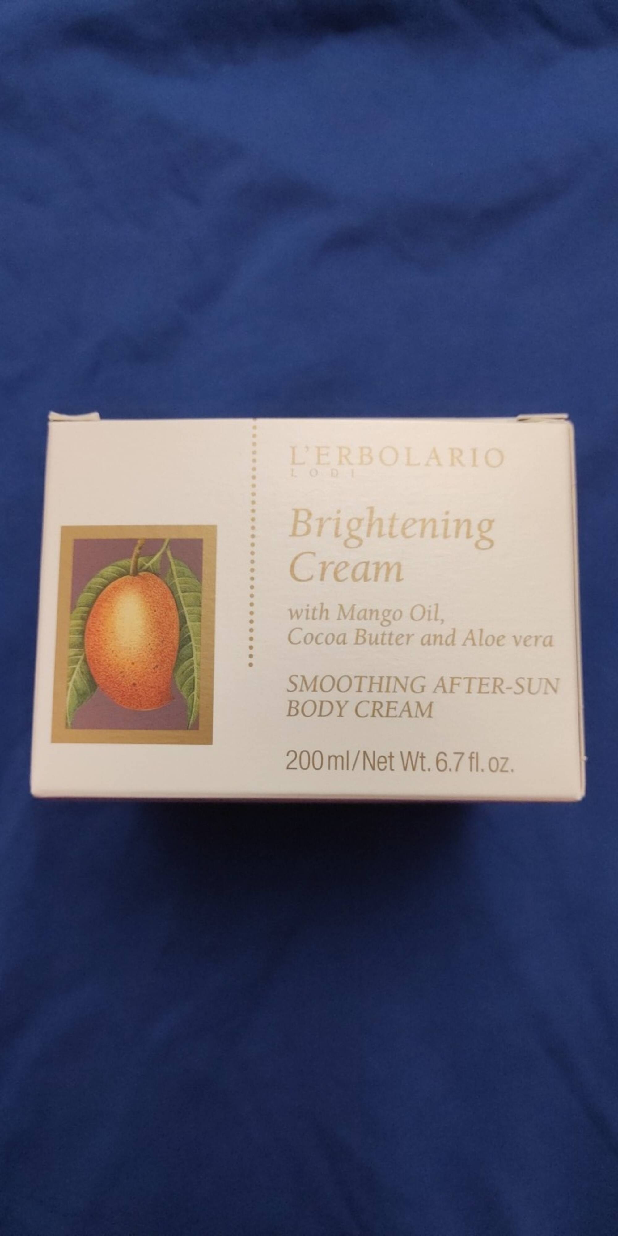 L'ERBOLARIO LODI - Brightening cream - Smoothing after-sun body cream