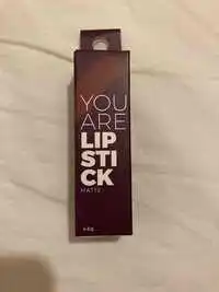 YOU ARE COSMETICS - Rouge à lèvres mat 