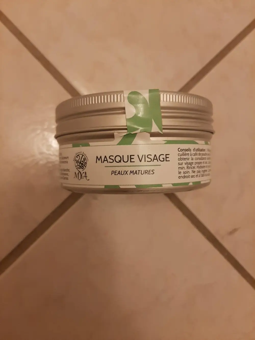 MYA - Masque visage peaux matures 