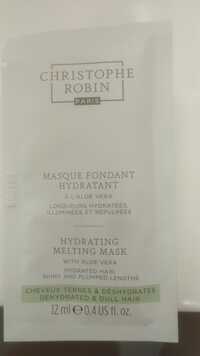 CHRISTOPHE ROBIN - Masque fondant hydratant à l'aloé Vera 