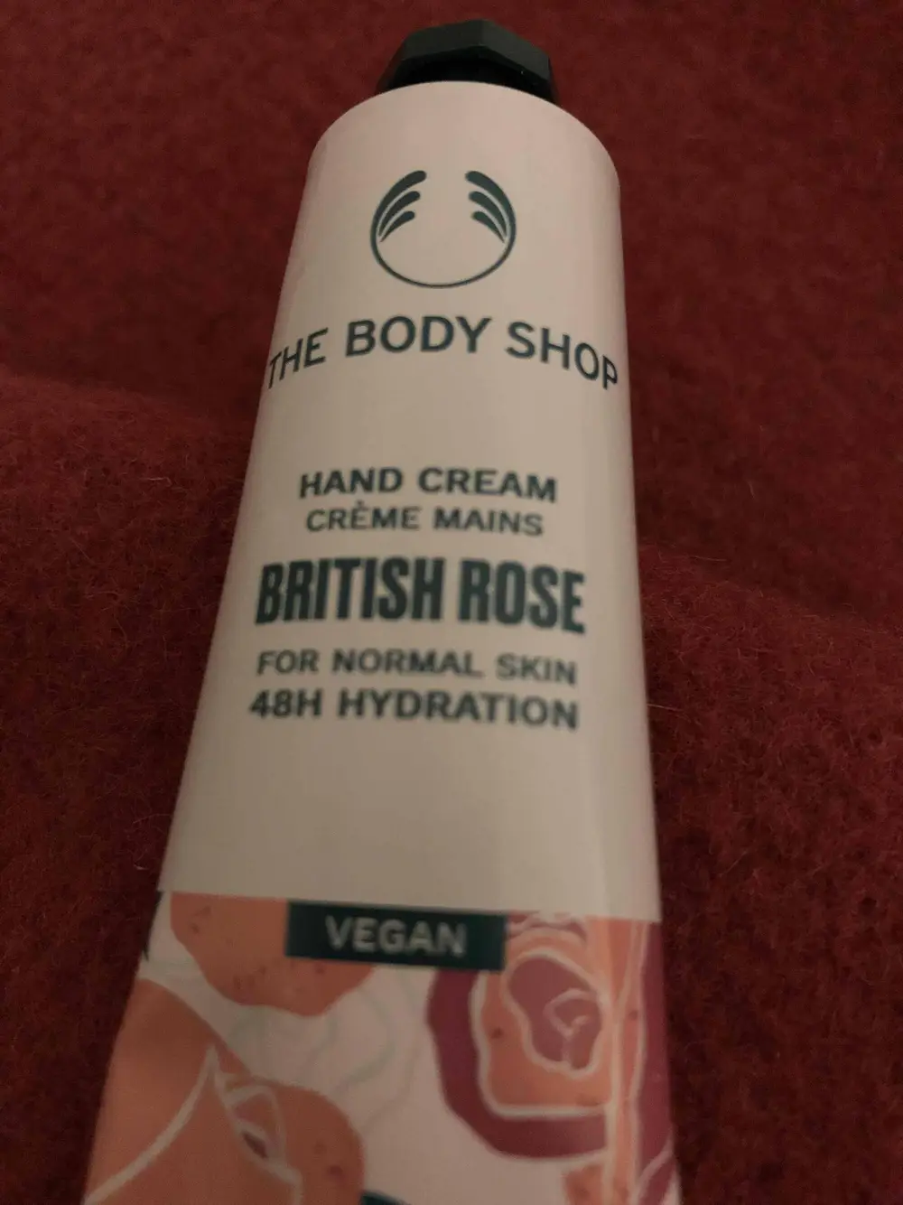 THE BODY SHOP - British rose - Crème mains 48h