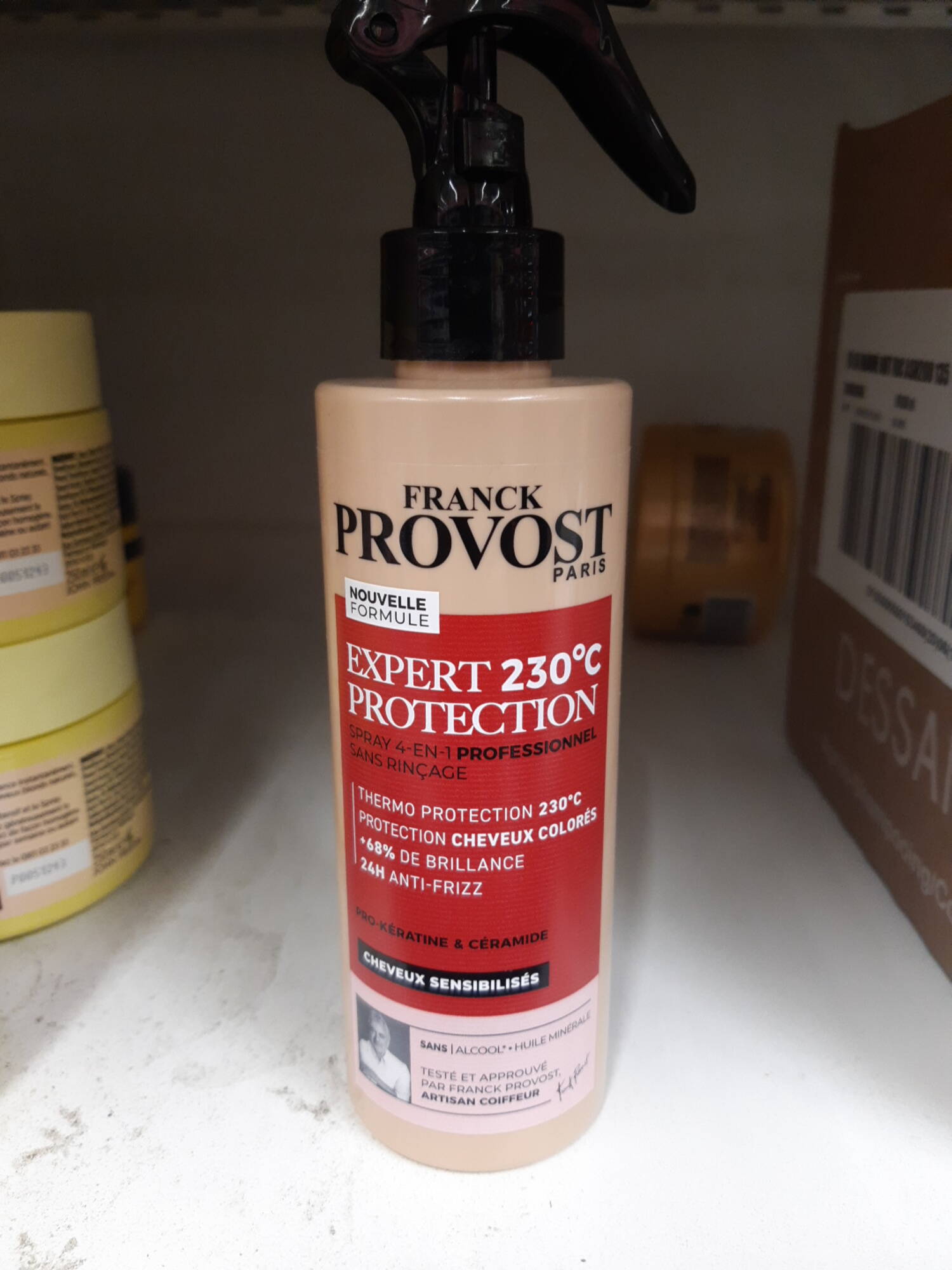 FRANCK PROVOST - Expert 230°C protection - Spray 4-en-1 professionnel