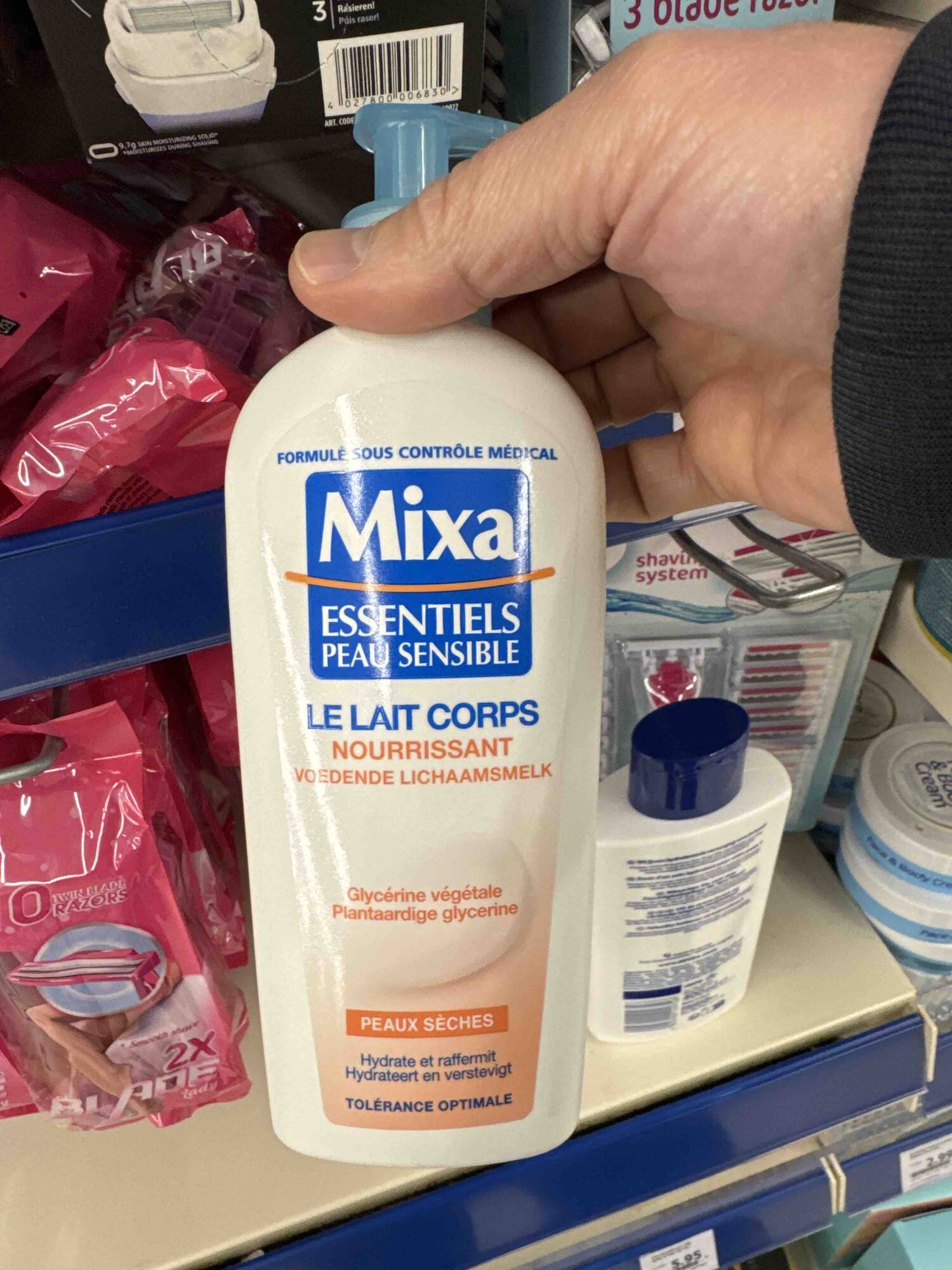 MIXA - Essentiels peau sensible - Le lait corps nourrissant