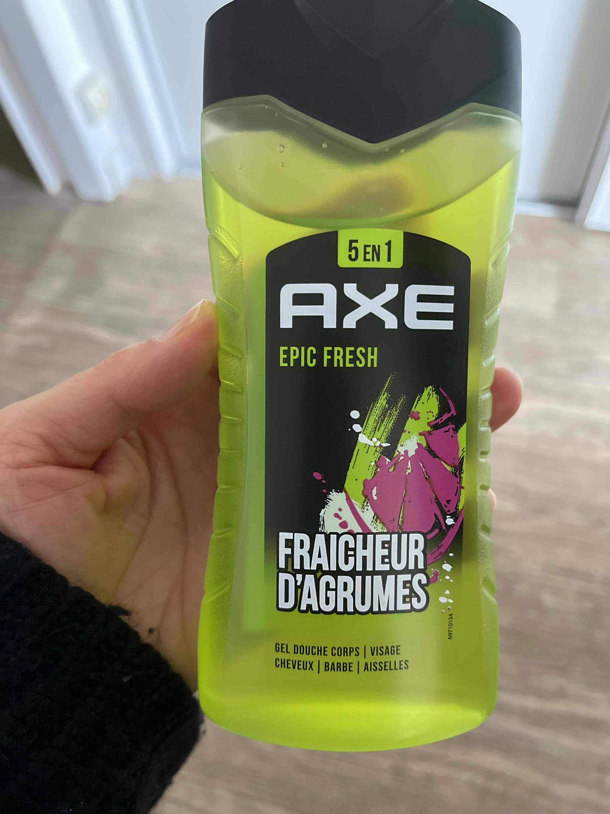 AXE - 5en1 Epic fresh - Gel douche fraîcheur d'agrumes