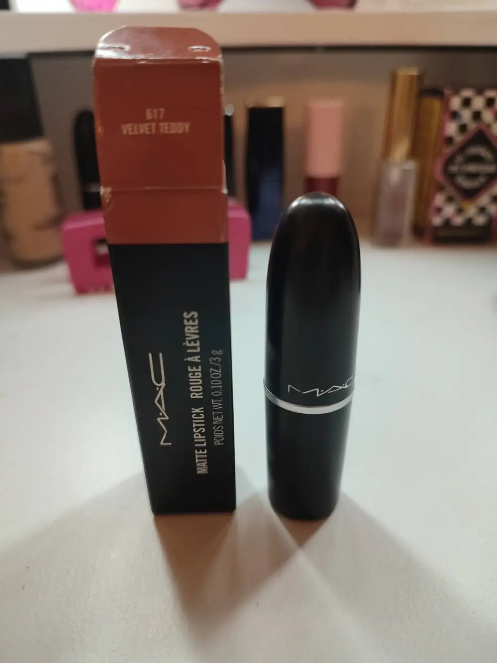 MAC - Rouge à lèvres mat 617 velvet teddy