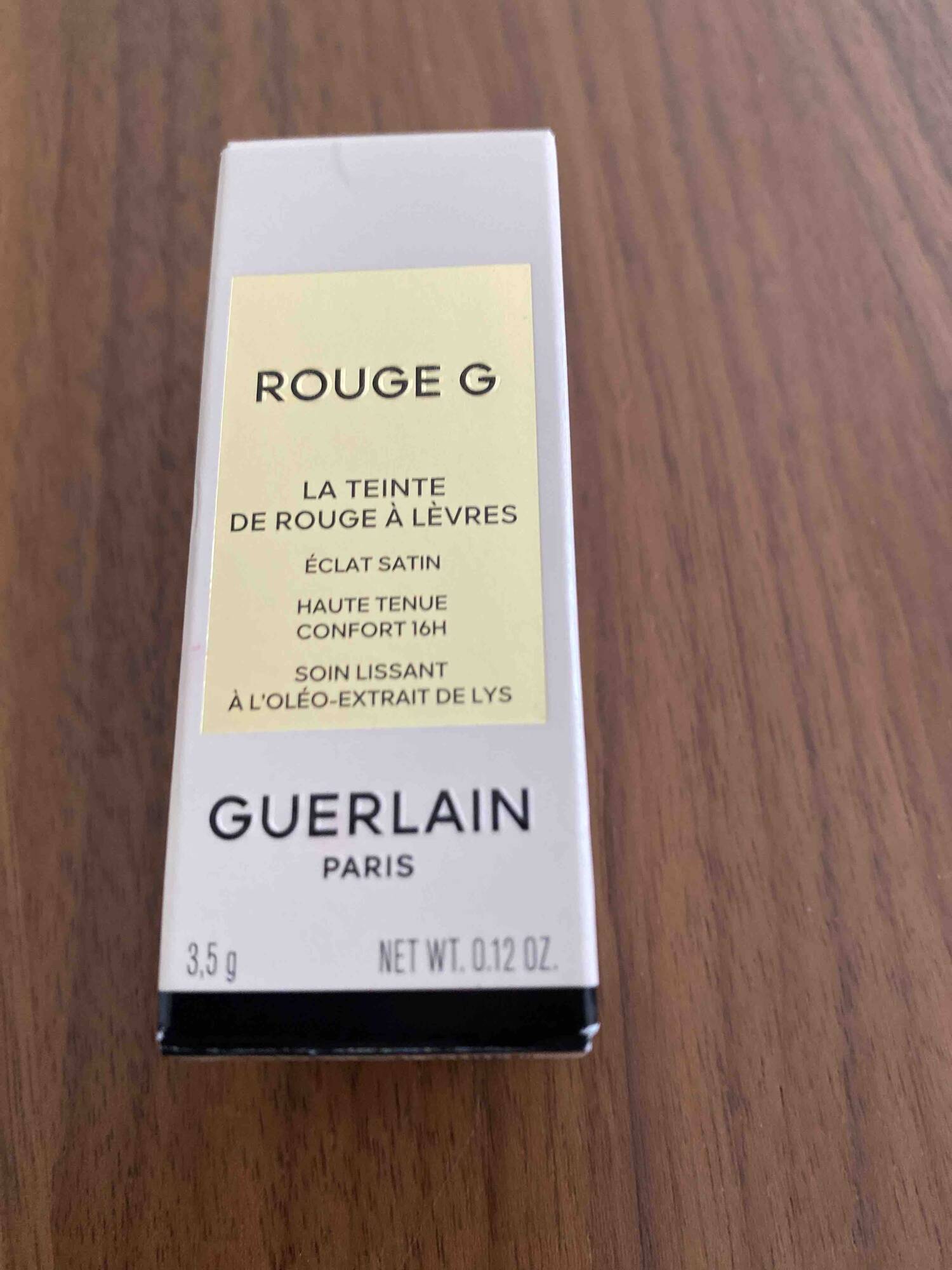 GUERLAIN PARIS - Rouge G - La teinte de rouge à lèvres