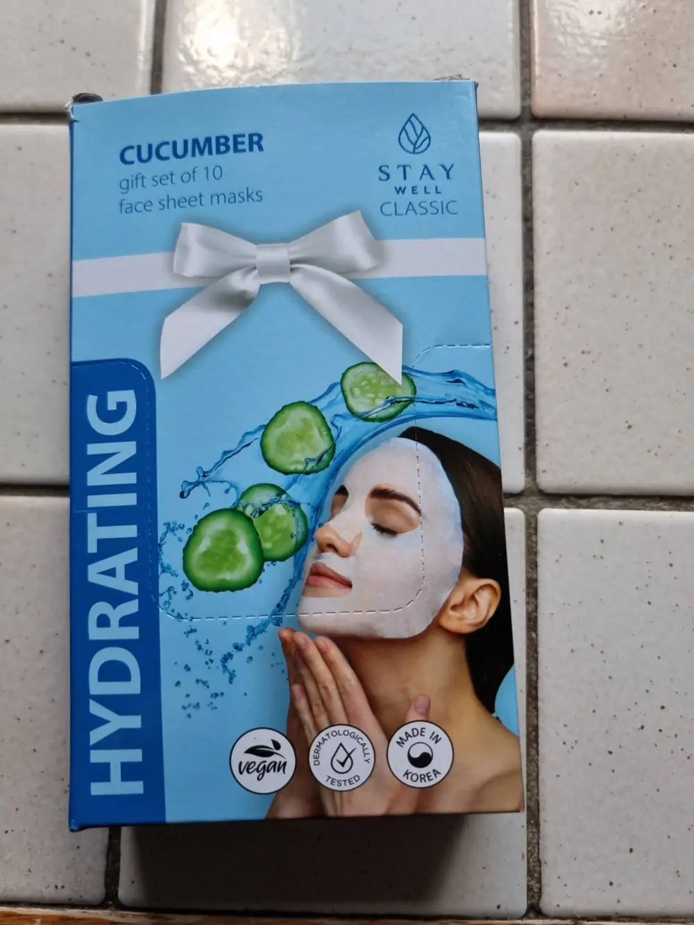 STAY WELL - Hydrating - Cucumber 10 face sheet masks