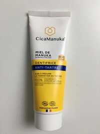 CICA MANUKA - Dentifrice anti-tartre au miel de manuka