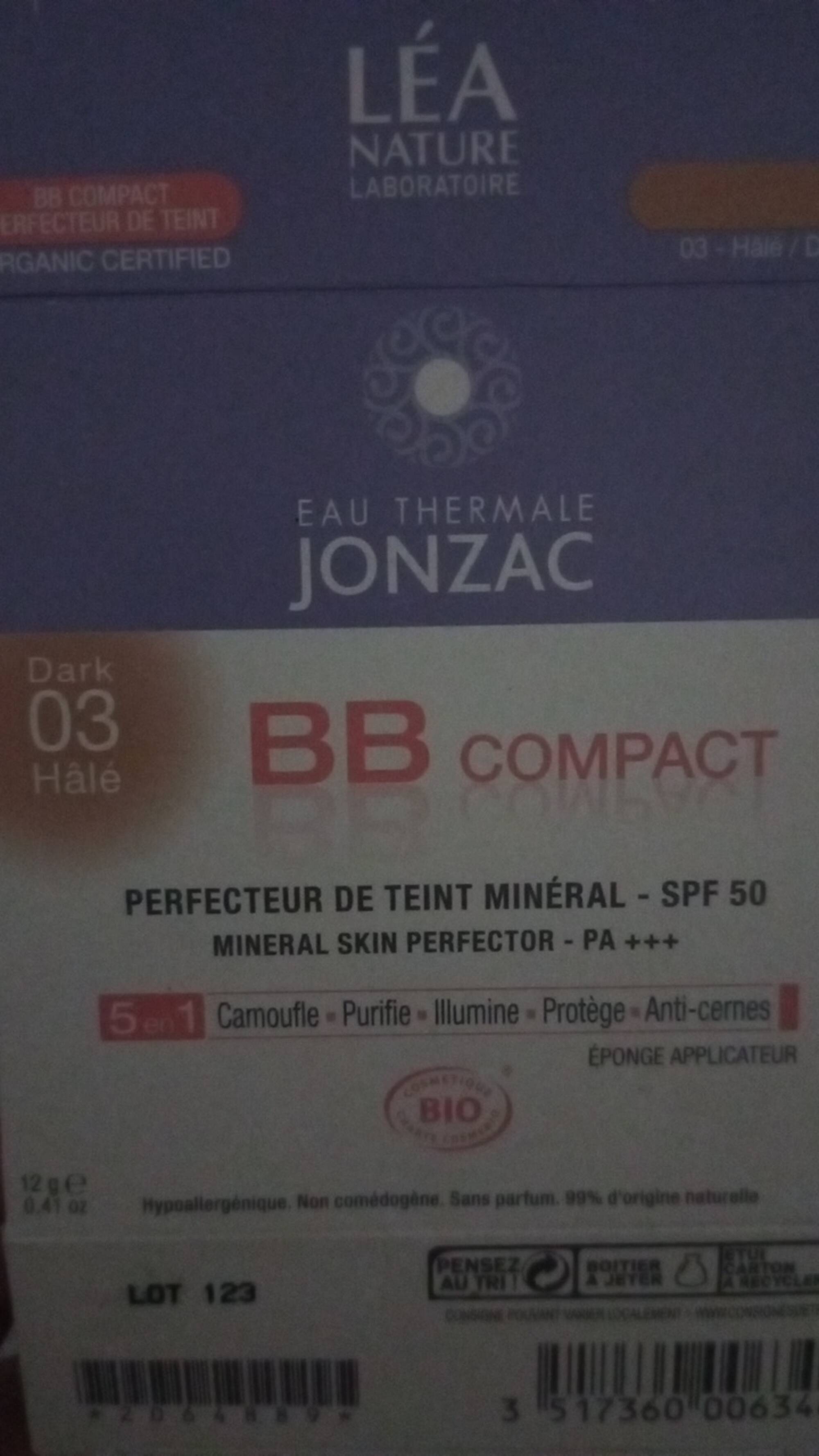 EAU THERMALE JONZAC - BB compact dark 03 hâlé