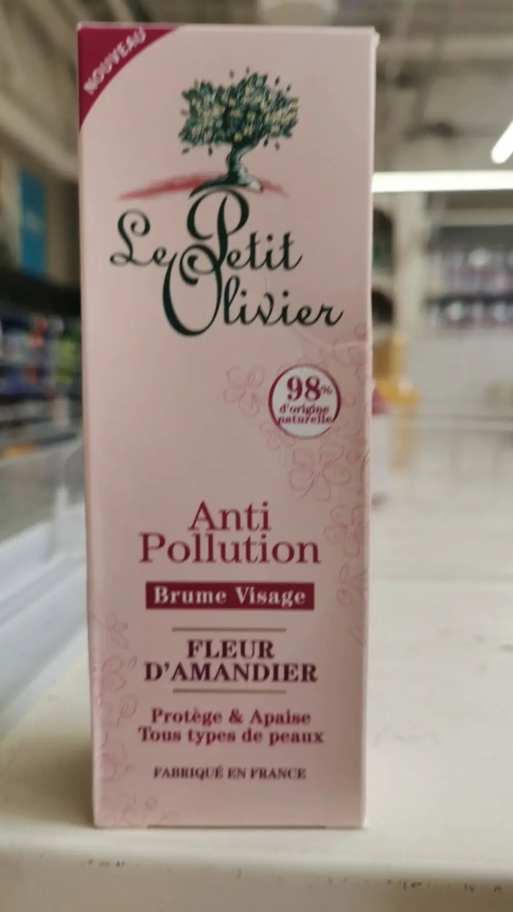 LE PETIT OLIVIER - Antipollution brume visage fleur d'amandier